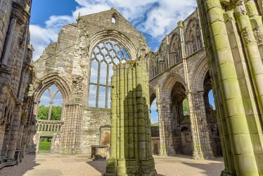 Holyrood Abbey courtesy Wikipedia