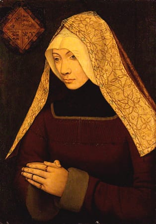 Young Margaret Beaufort mother of KIng Henry VII